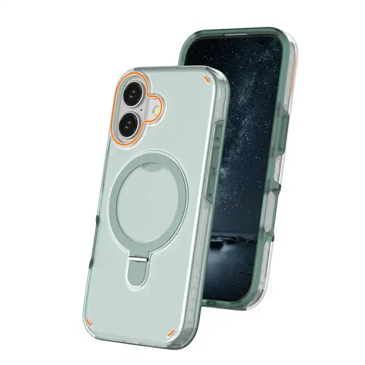 Colorful 2 in 1 MagSafe Ring Holder Phone Case