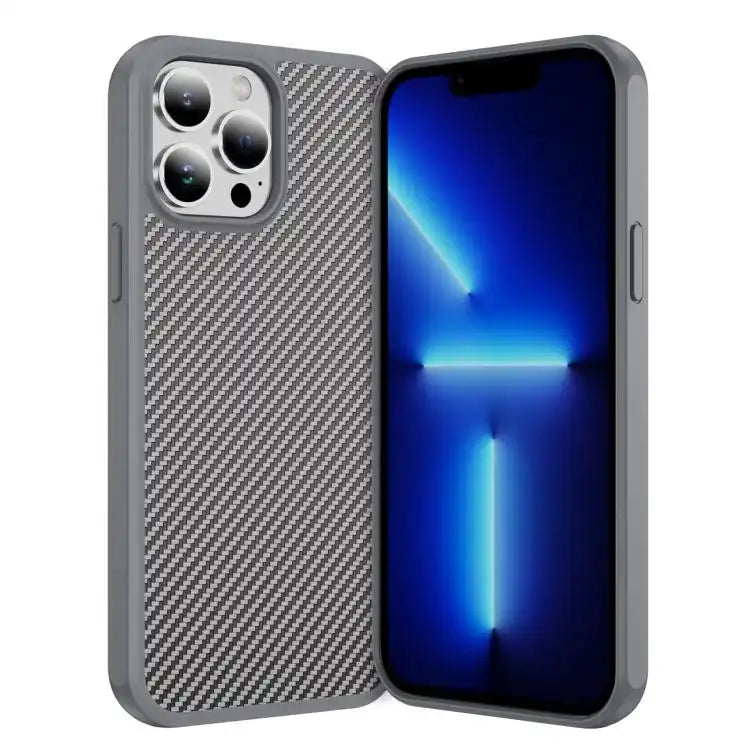 Carbon Fiber Texture Skin-feel MagSafe Phone Case