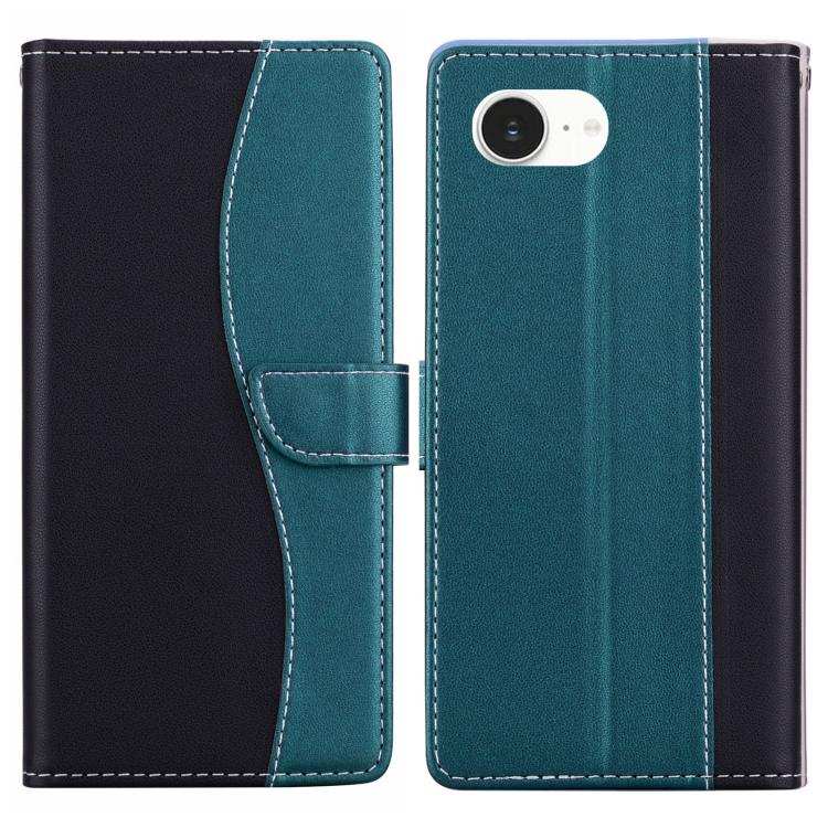 Embossed Two-Color Leather Phone Case