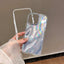 3 in 1 Diamond Lens Frame Quicksand Pattern Phone Case