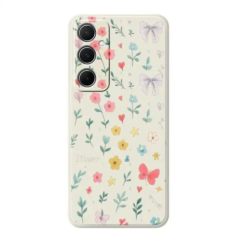 A Series Minimalist TPU Creative Painted Phone Case