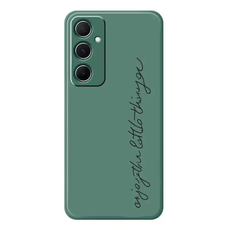 B Series Minimalist TPU Creative Painted Phone Case