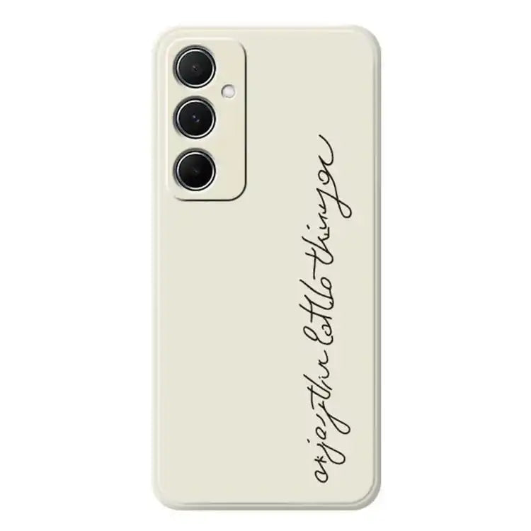 B Series Minimalist TPU Creative Painted Phone Case