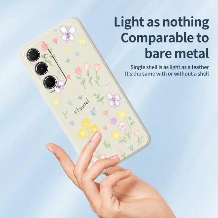 B Series Minimalist TPU Creative Painted Phone Case