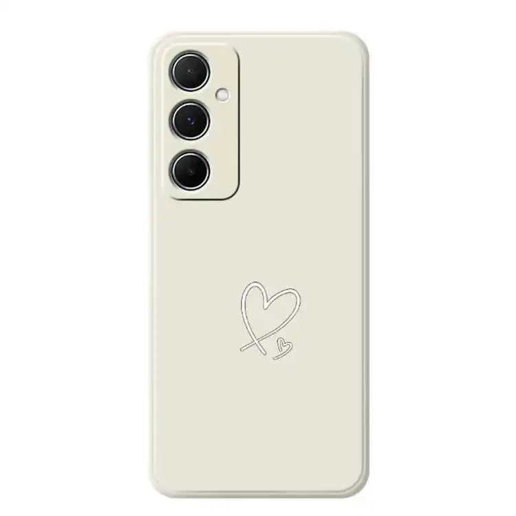 D Series Minimalist TPU Creative Painted Phone Case