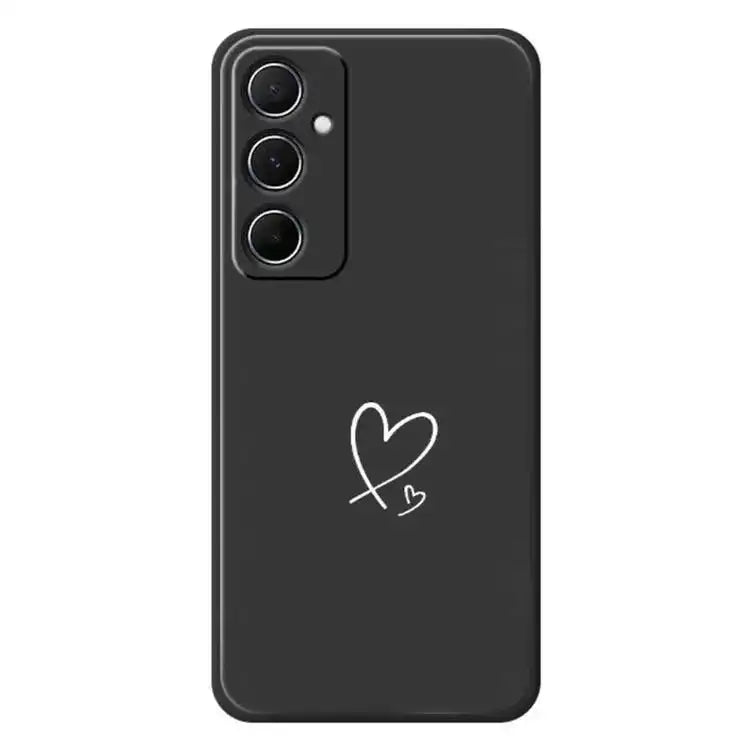 D Series Minimalist TPU Creative Painted Phone Case