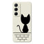 D Series Minimalist TPU Creative Painted Phone Case