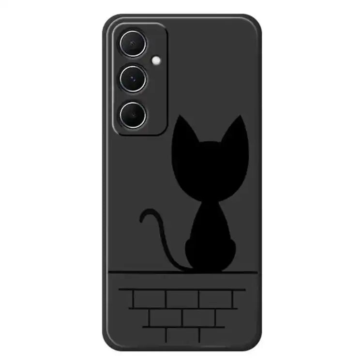 D Series Minimalist TPU Creative Painted Phone Case