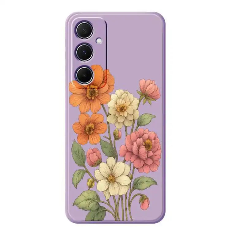 D Series Minimalist TPU Creative Painted Phone Case