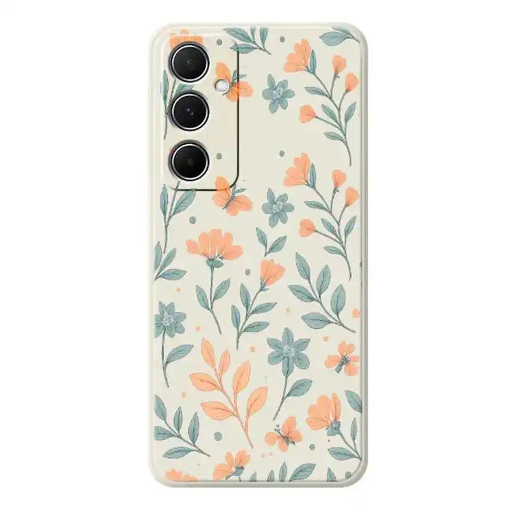 D Series Minimalist TPU Creative Painted Phone Case