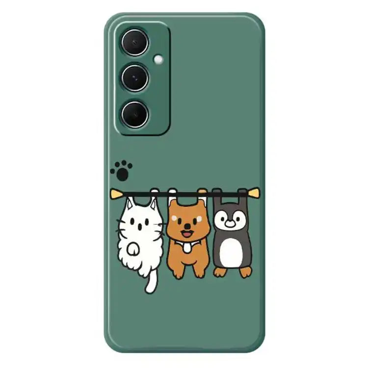E Series Minimalist TPU Creative Painted Phone Case