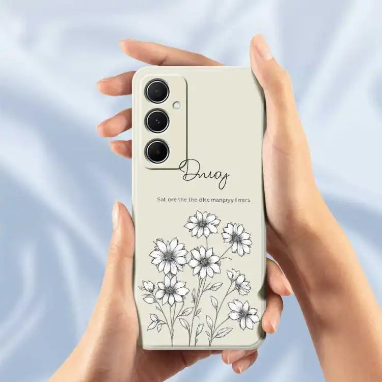 E Series Minimalist TPU Creative Painted Phone Case