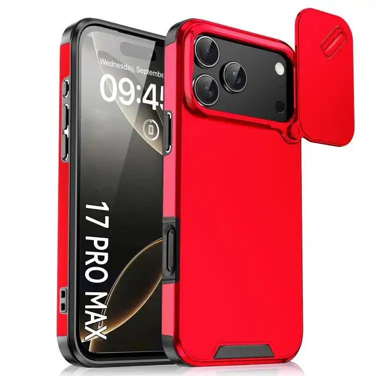 Sliding Camshield TPU + PC Phone Case