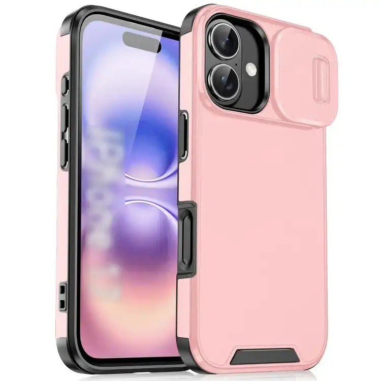 Sliding Camshield TPU + PC Phone Case