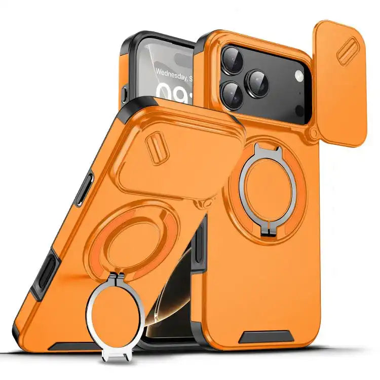Sliding Camshield Ring Holder Phone Case