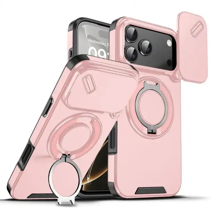 Sliding Camshield Ring Holder Phone Case
