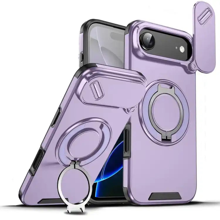 Sliding Camshield Ring Holder Phone Case