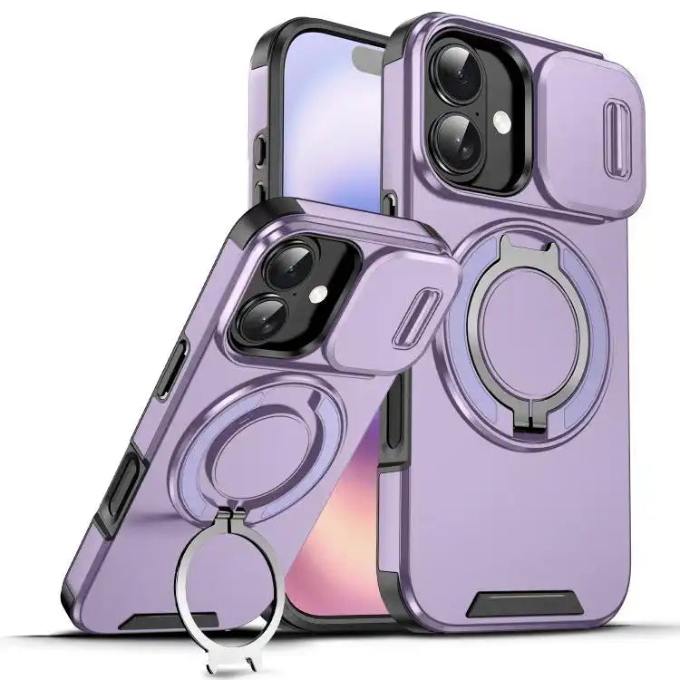 Sliding Camshield Ring Holder Phone Case