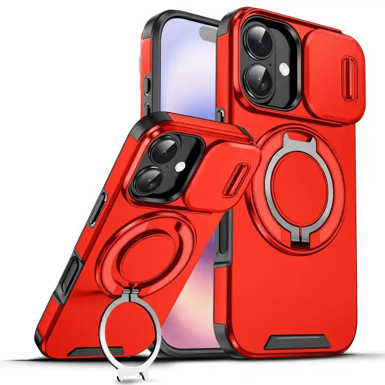Sliding Camshield Ring Holder Phone Case