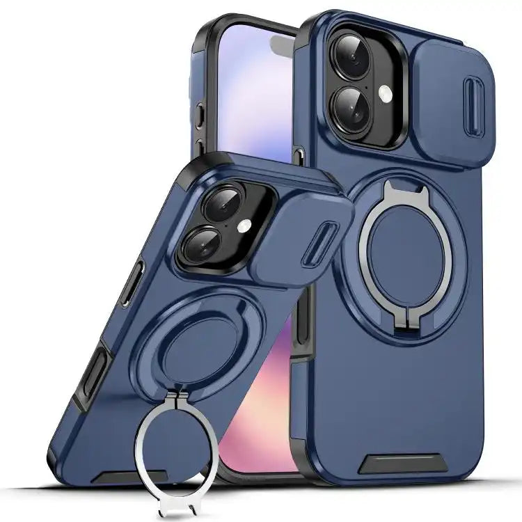 Sliding Camshield Ring Holder Phone Case