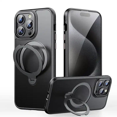 Gear-Style Stress Relief 360 Rotation Holder MagSafe Phone Case