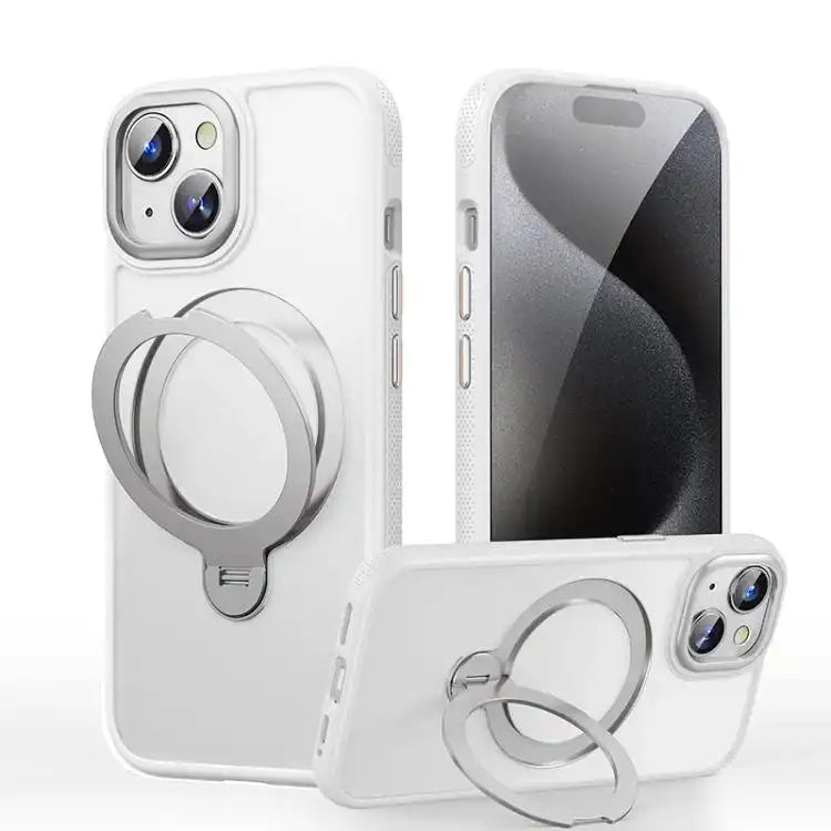 Gear-Style Stress Relief 360 Rotation Holder MagSafe Phone Case