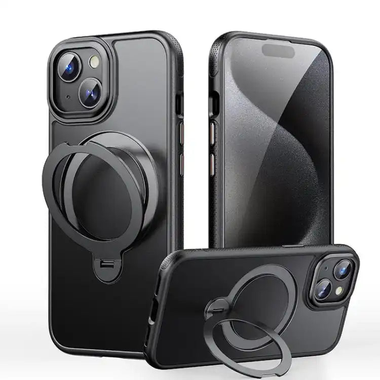 Gear-Style Stress Relief 360 Rotation Holder MagSafe Phone Case