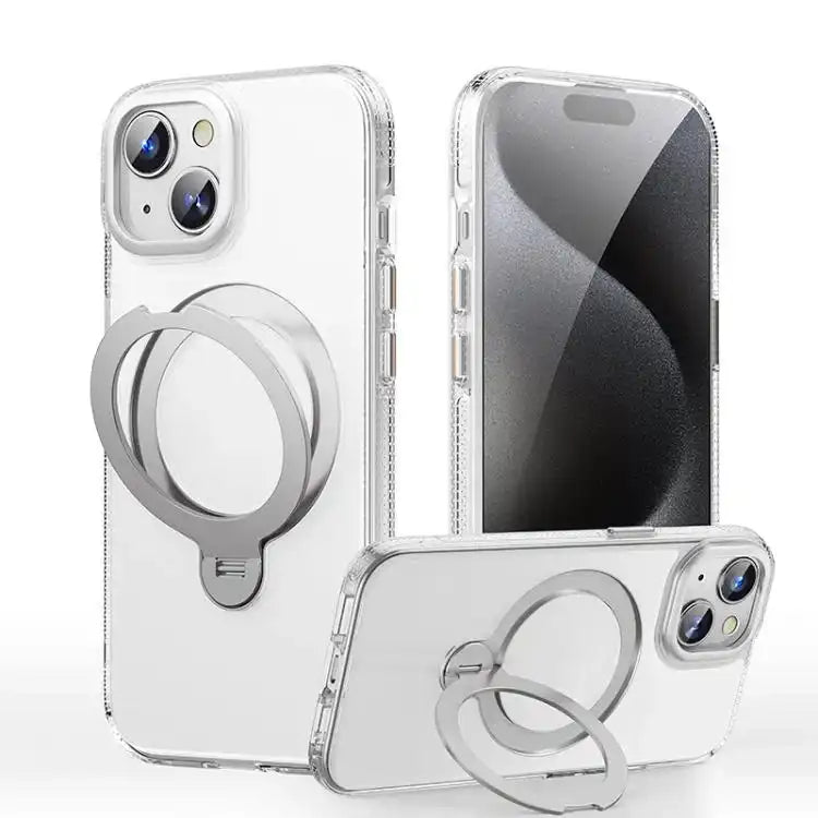 Gear-Style Stress Relief 360 Rotation Holder MagSafe Phone Case