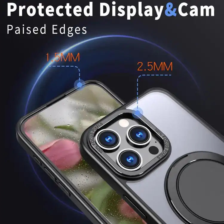 Kalebol 360-degree Rotating MagSafe Magnetic Holder Phone Case