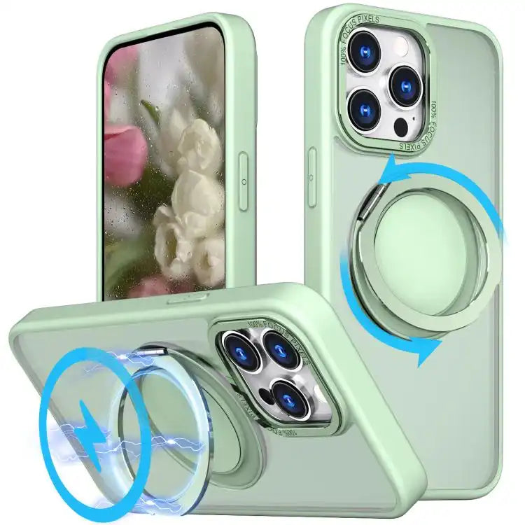 Kalebol 360-degree Rotating MagSafe Magnetic Holder Phone Case