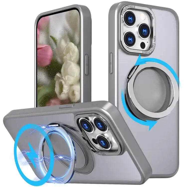 Kalebol 360-degree Rotating MagSafe Magnetic Holder Phone Case