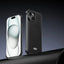 J TRIBE Metal Frameless Plain Leather MagSafe Phone Case