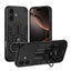 Double-Ring Holder PC Hybrid TPU Phone Case