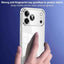 SULADA Shine Through Series Plating TPU Transparent Phone Case