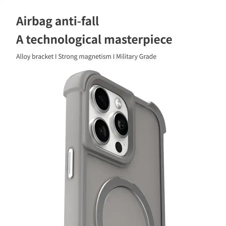 Four-corner Shockproof MagSafe Holder Phone Case