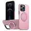 Metal Rotation Holder MagSafe TPU Hybrid PC Phone Case