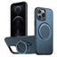 Metal Rotation Holder MagSafe TPU Hybrid PC Phone Case