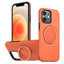 Metal Rotation Holder MagSafe TPU Hybrid PC Phone Case