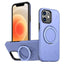 Metal Rotation Holder MagSafe TPU Hybrid PC Phone Case