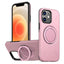Metal Rotation Holder MagSafe TPU Hybrid PC Phone Case