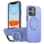 Metal Rotation Holder MagSafe TPU Hybrid PC Phone Case