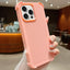 Solid Color TPU Hybrid PC Shockproof Phone Case