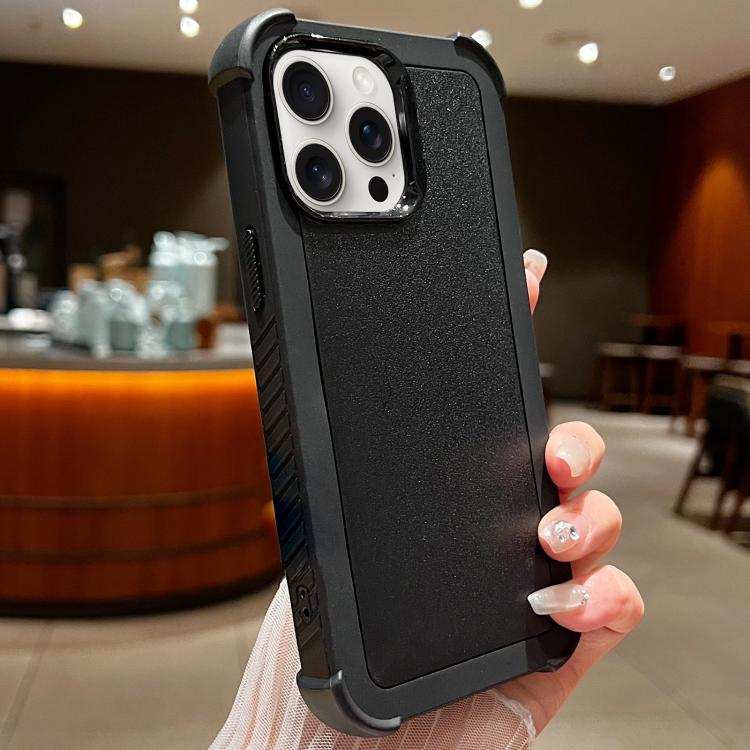 Solid Color TPU Hybrid PC Shockproof Phone Case