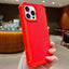 Solid Color TPU Hybrid PC Shockproof Phone Case