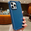 Solid Color TPU Hybrid PC Shockproof Phone Case