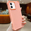 Solid Color TPU Hybrid PC Shockproof Phone Case
