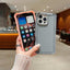 Solid Color TPU Hybrid PC Shockproof Phone Case