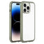 Solid Color Edge Transparency Acrylic TPU Phone Case
