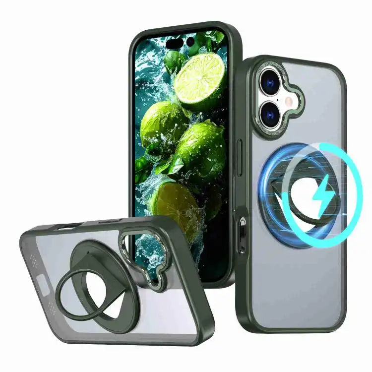 Rotating Ring Magnetic Holder Phone Case