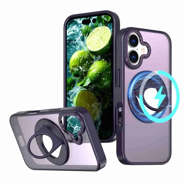 Rotating Ring Magnetic Holder Phone Case